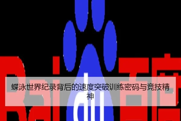 蝶泳世界纪录背后的速度突破训练密码与竞技精神